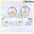 Wholesale empty clear 1-5 cupping glass bottles and jars for health
